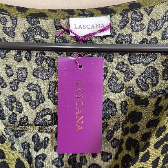 NWT Lascana Drawstring waist ruffle bottom detail dress - Picture 2 of 8